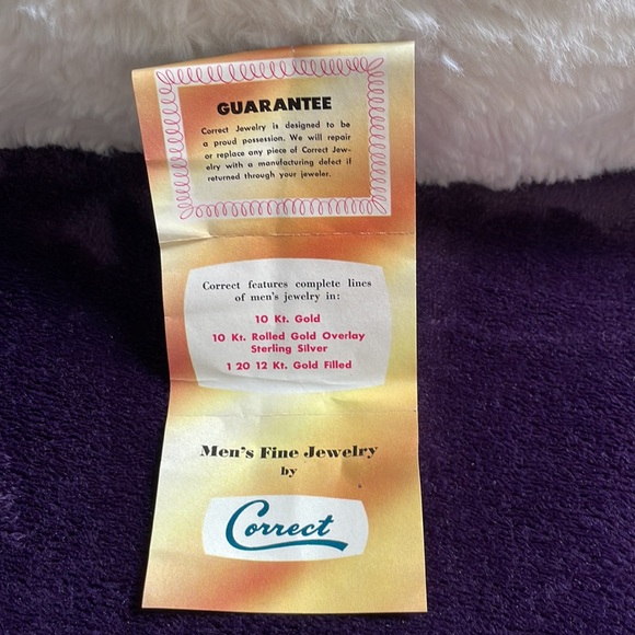 Vintage NEW Correct Men’s Jewelry Cuff Links. - Picture 5 of 6